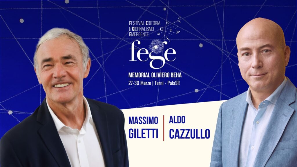 Massimo Giletti e Aldo Cazzullo - Fege 2025